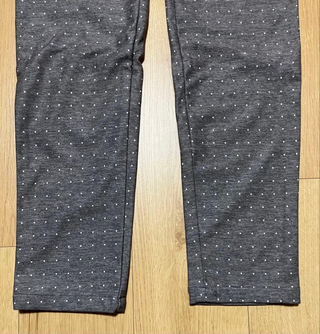 ２３区ゴルフ防風/ストレッチドットプリント ボンディング パンツレディースS