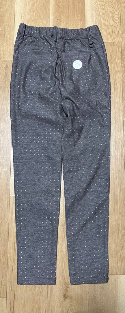 ２３区ゴルフ防風/ストレッチドットプリント ボンディング パンツレディースS