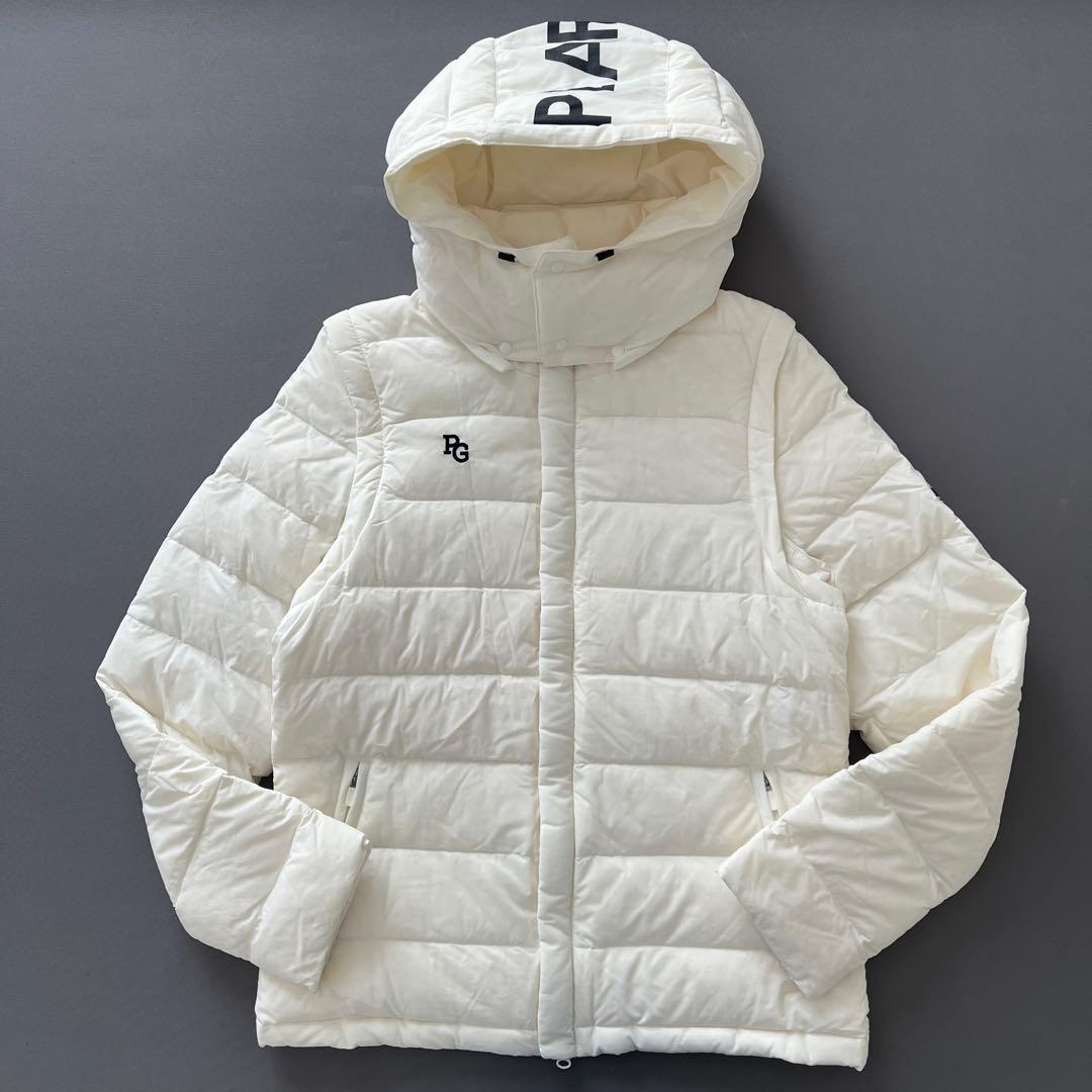 PEARLY GATES パーリーゲイツ　ダウンジャケット　ロゴ　メンズ　中綿