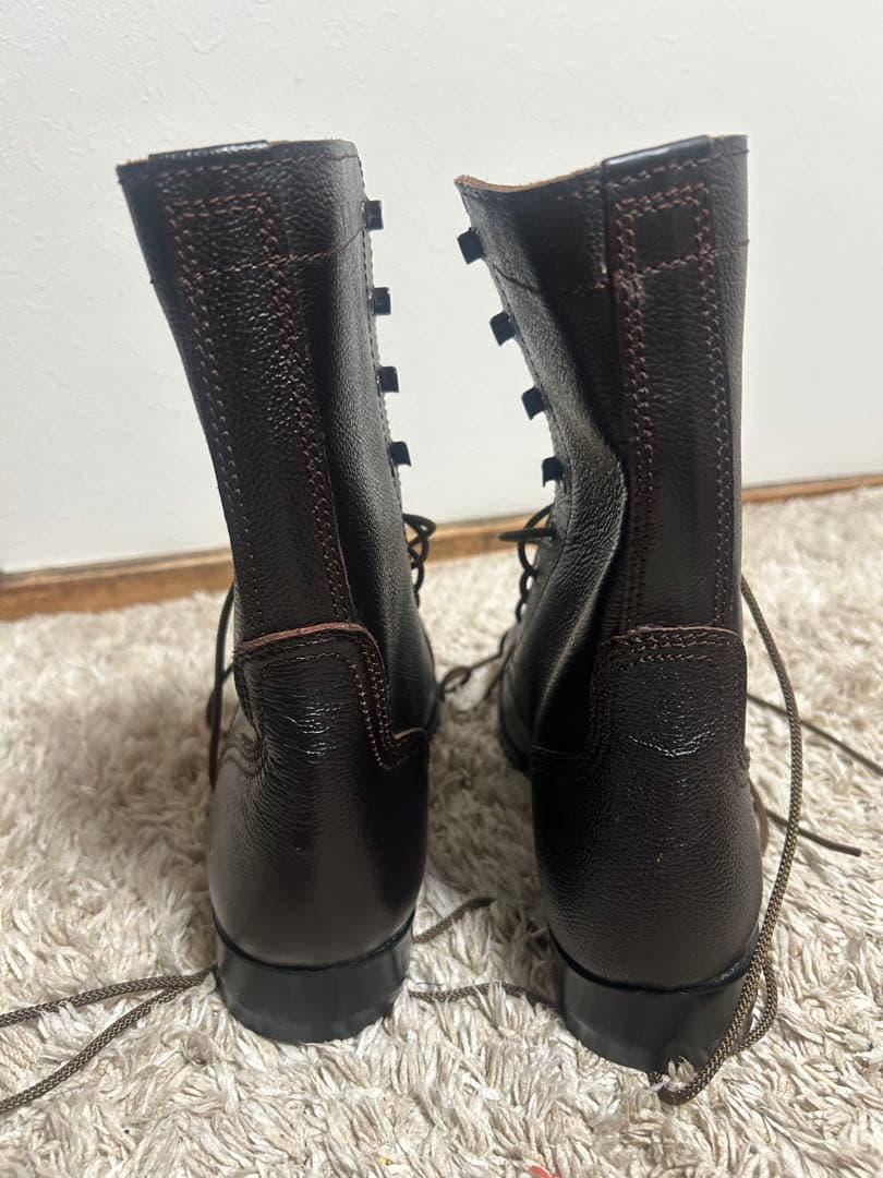 フジ製靴　半長靴　24.5cm