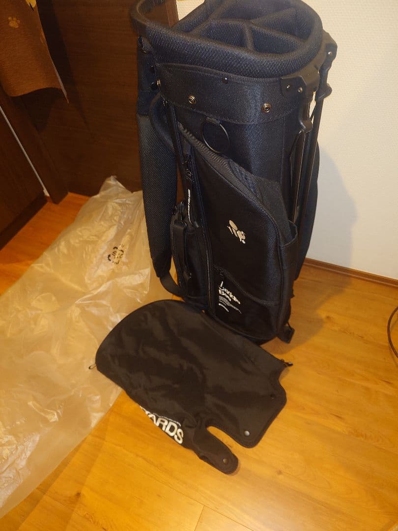 8YARDS Caddie Bag スタンドバッグ ブラック