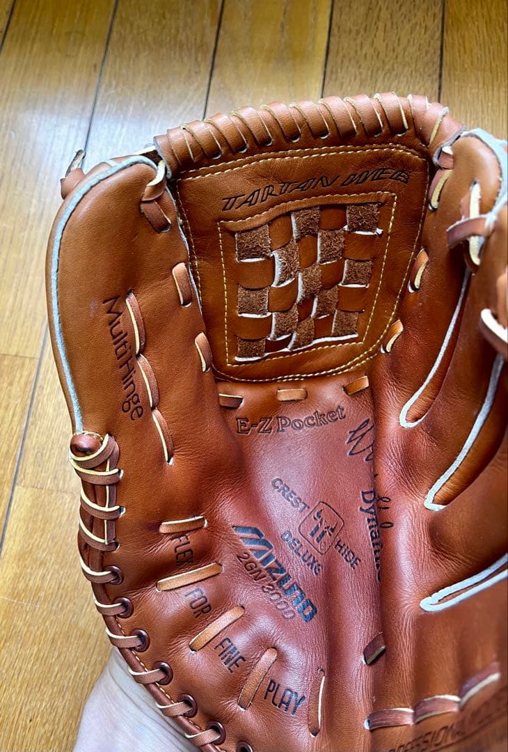 MIZUNO 青カップ　デッドストック　軟式用グローブ　80s