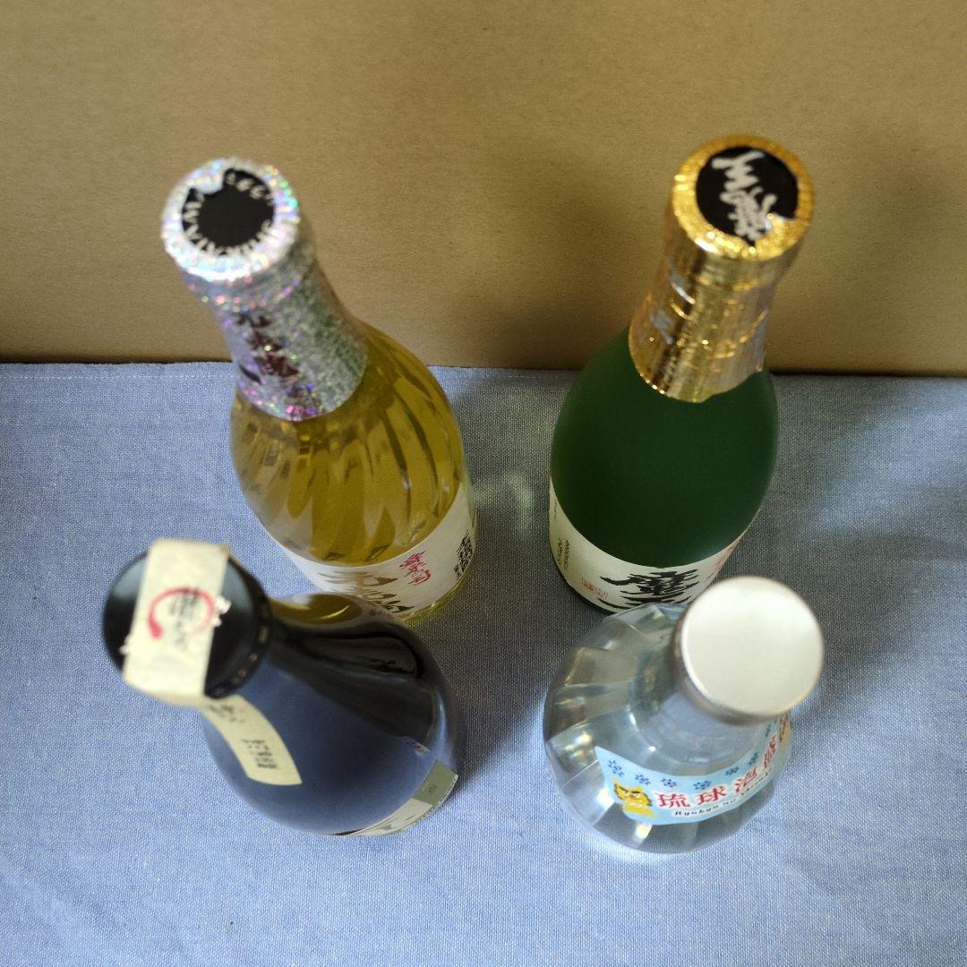 焼酎　4本セット　魔王・元老院・瀞とろ・琉球の雫
