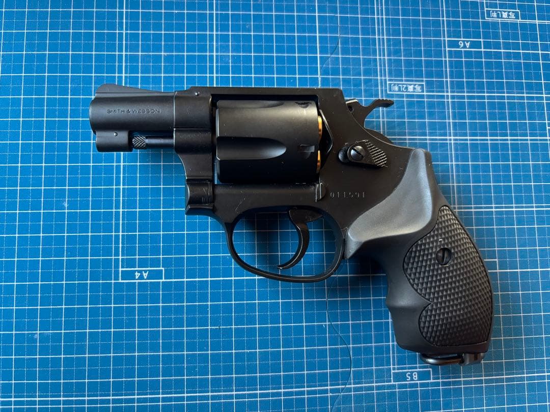 タナカ S&W M37 エアウェイト J-POLICE モデルガン　未発火