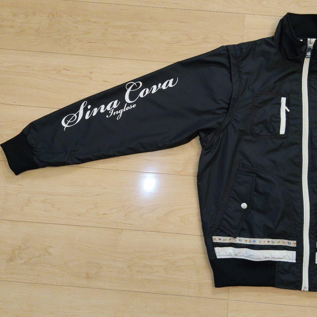 田口英治です。　Lサイズ 美品【SINA COVA】シナコバ 裏起毛ナイロ