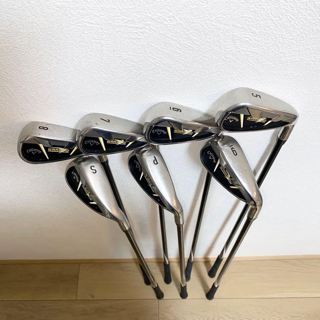 良品☆キャロウェイ メンズ用ゴルフクラブ フルセット☆初心者 キャディバッグ付R