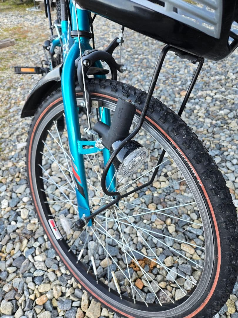 ブリヂストン ジュニアスポーツ自転車 24インチ　グリーン