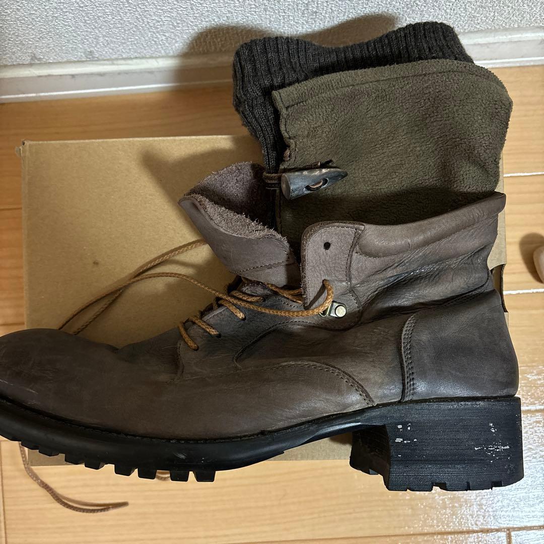 美品　日本製　alfredoBANNISTER レイヤードブーツ