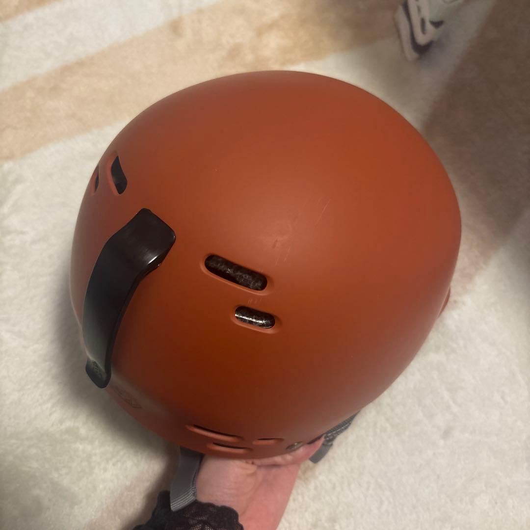 K2 ヘルメット オレンジ　スノーボードスキーヘルメット