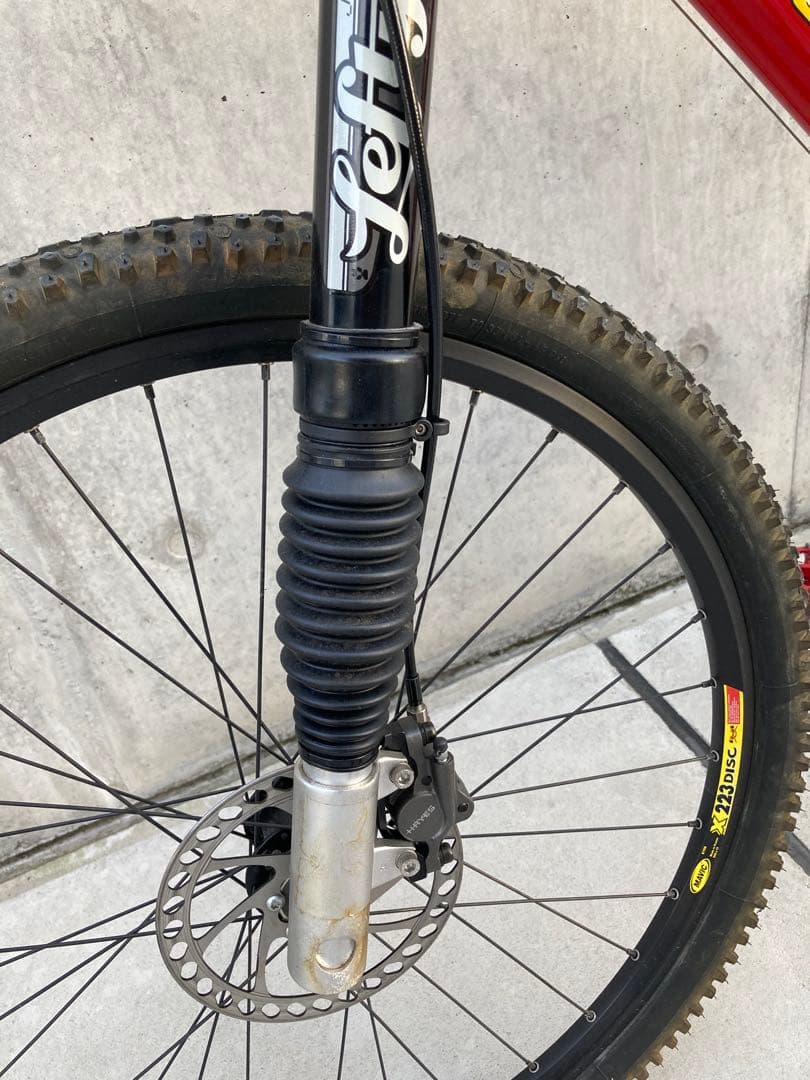 【美品希少】Viper Red Cannondale F800 Lefty