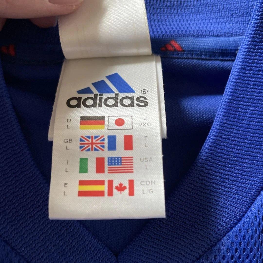 【美品】ジダン フランス代表  ユニフォーム 02-03