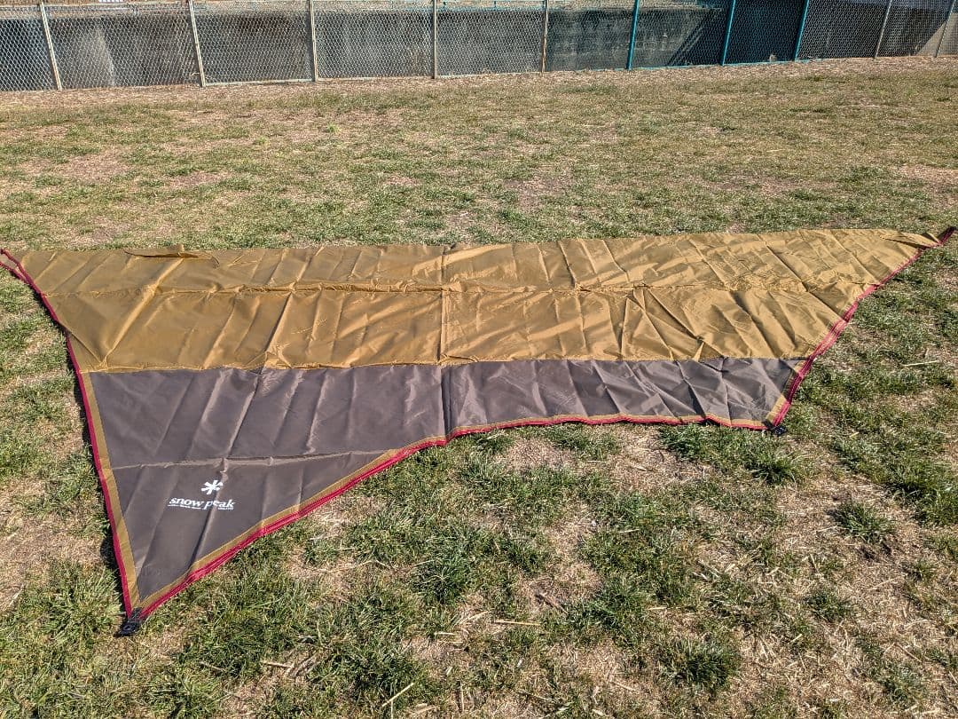 【ほぼ未使用】　スノーピーク　エントリーパックTT　ヘキサL　タープ
