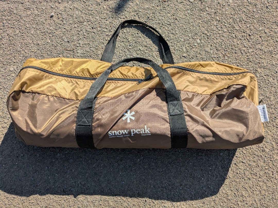 【ほぼ未使用】　スノーピーク　エントリーパックTT　ヘキサL　タープ