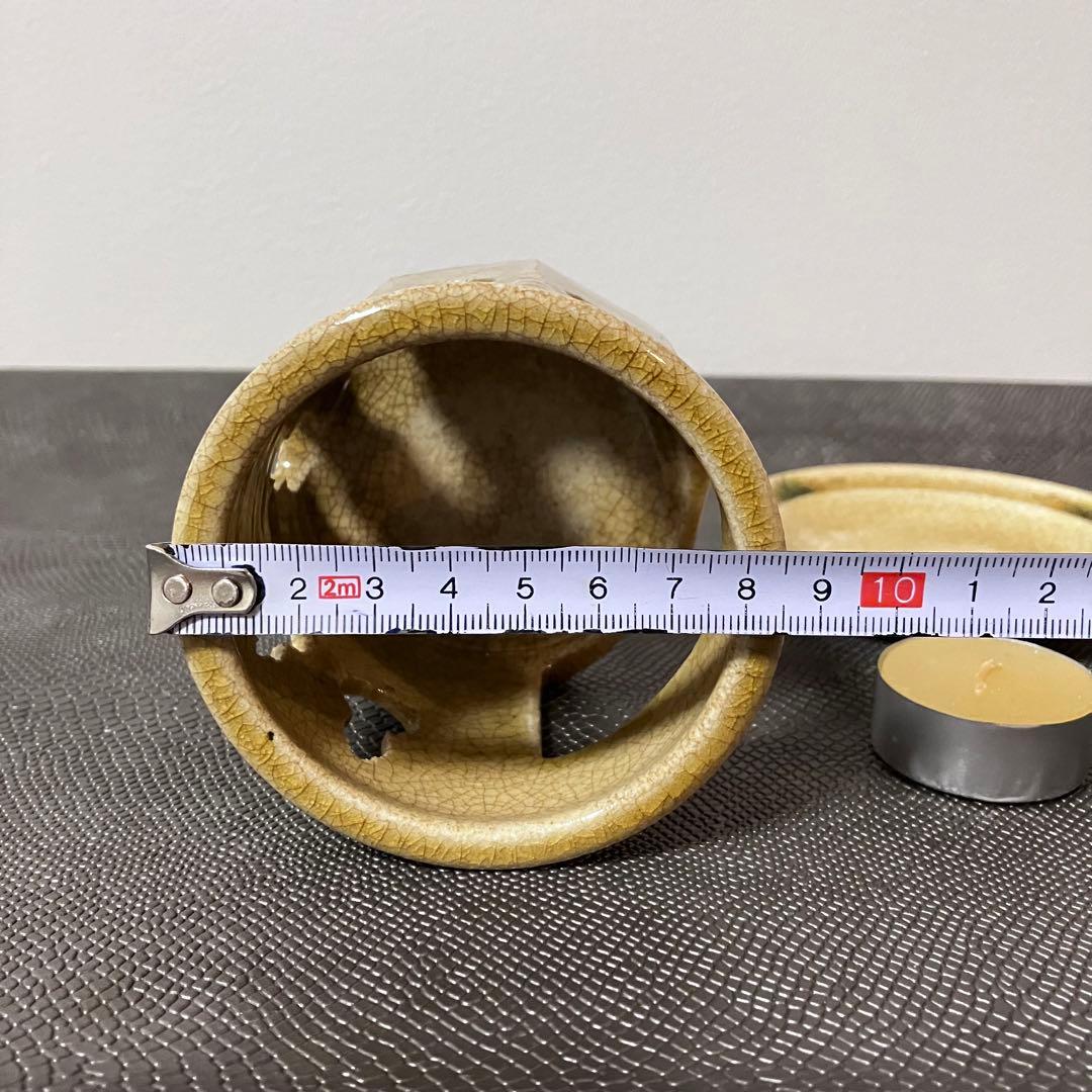 茶香炉 十角形 透かし瓢箪