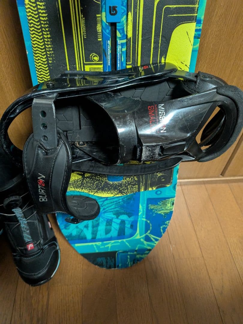 バートン　ジュニア向け　スノーボード・ビンディング・ブーツ・ケース４点セット