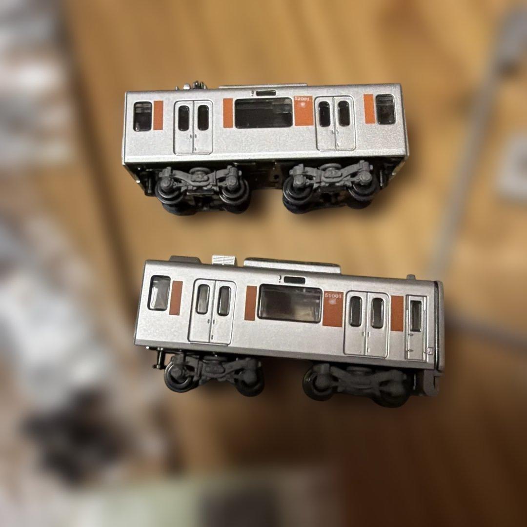 東武　50000系　未組立1箱　組立済み1箱　Bトレインショーティー