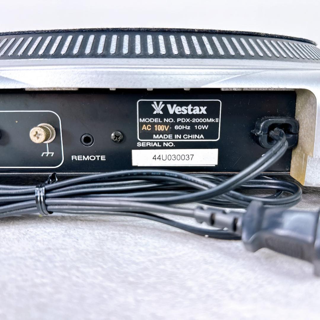 Vestax PDX-2000 MkII　ベスタクス ターンテーブル