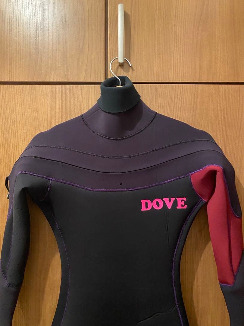 専用◇◇DOVE ドライスーツ◇レディース Sサイズ◇チェストジップ◇ブーツ付