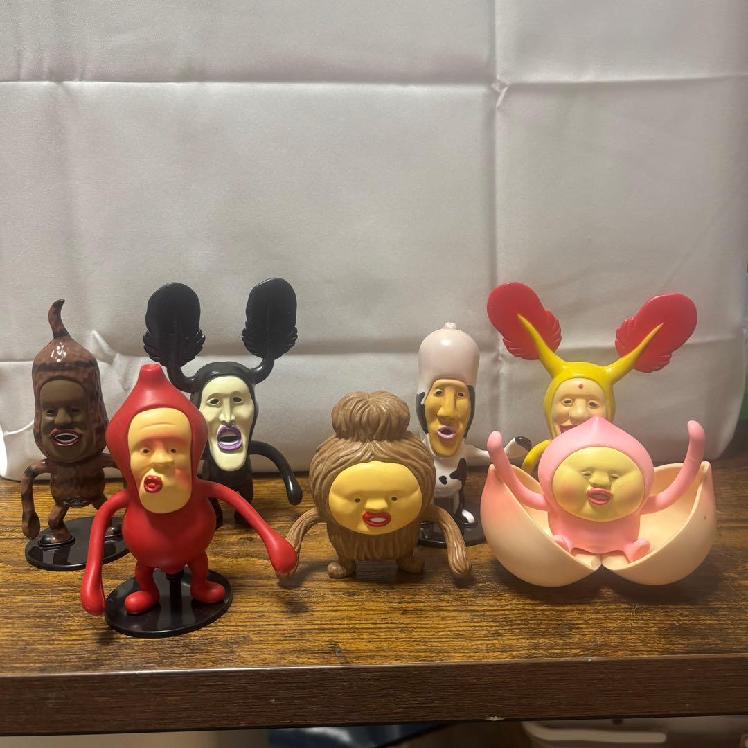 こびとづかん くねくね フィギュア 7体