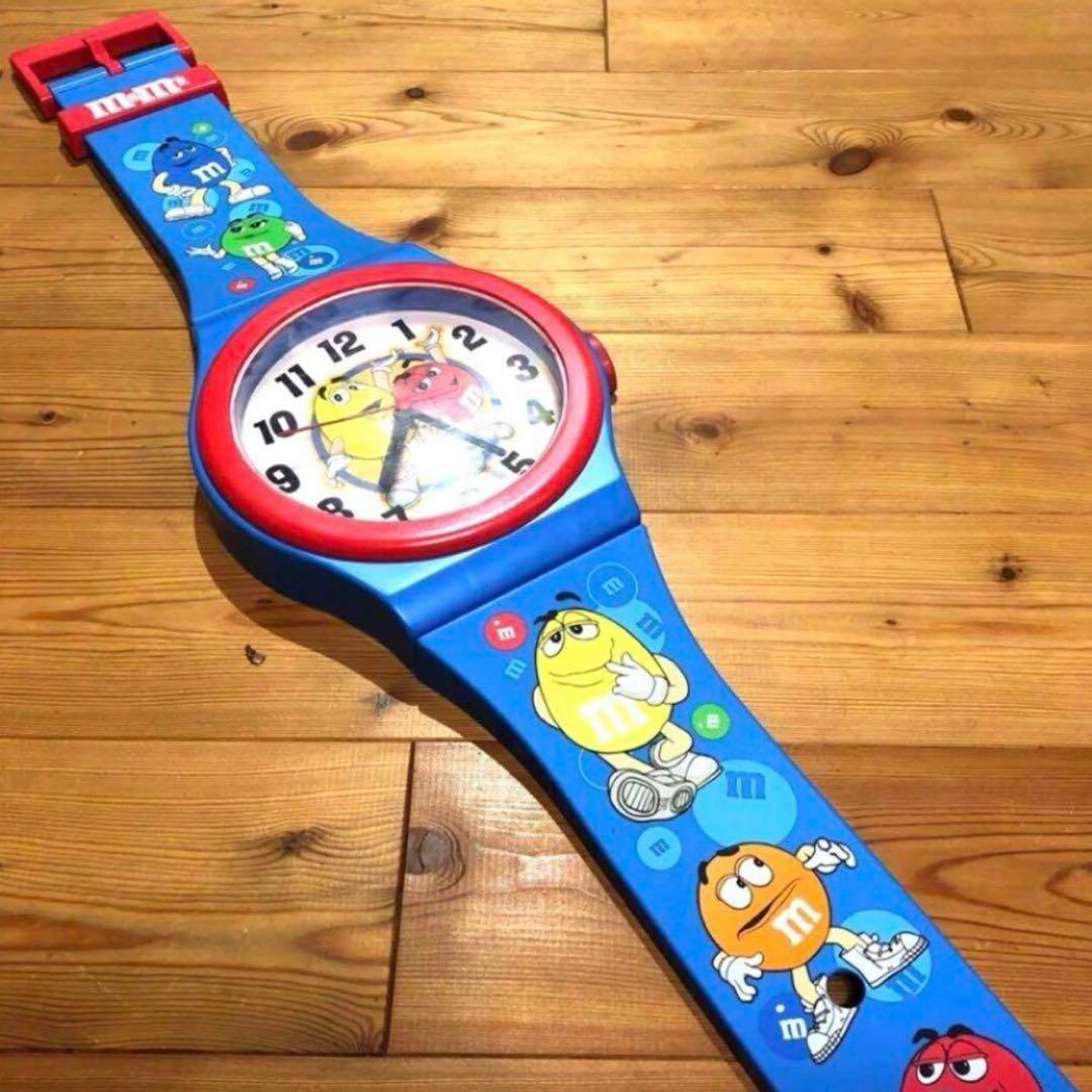 エムアンドエムズ　クロック　時計　アメトイ　ディスプレイ　サイン　M&Ms