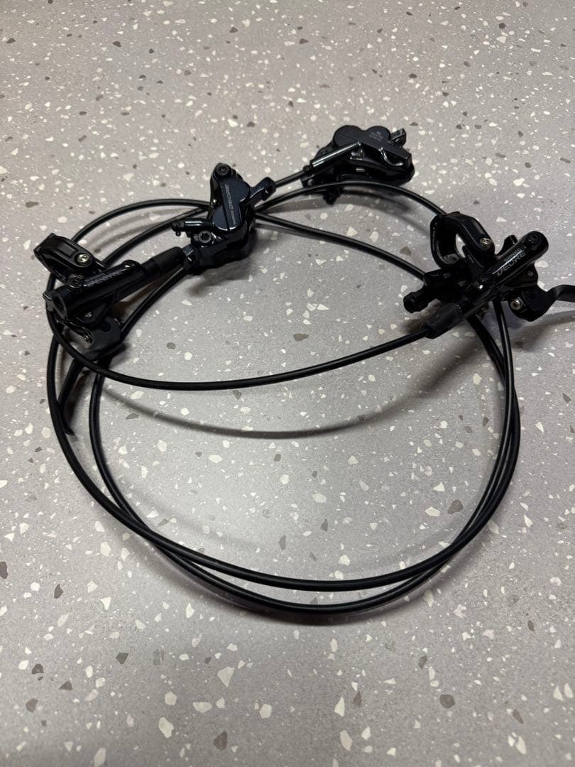 シマノDEORE BL-M6100　前後セット +ドロッパーレバー