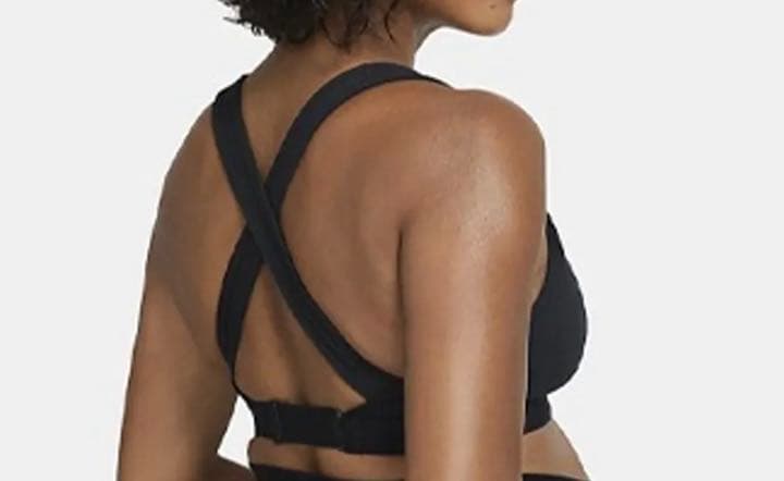 【大きいサイズ】NIKEスポーツブラXXL(3L)黒　ヨガ　マタニティ　授乳ブラ