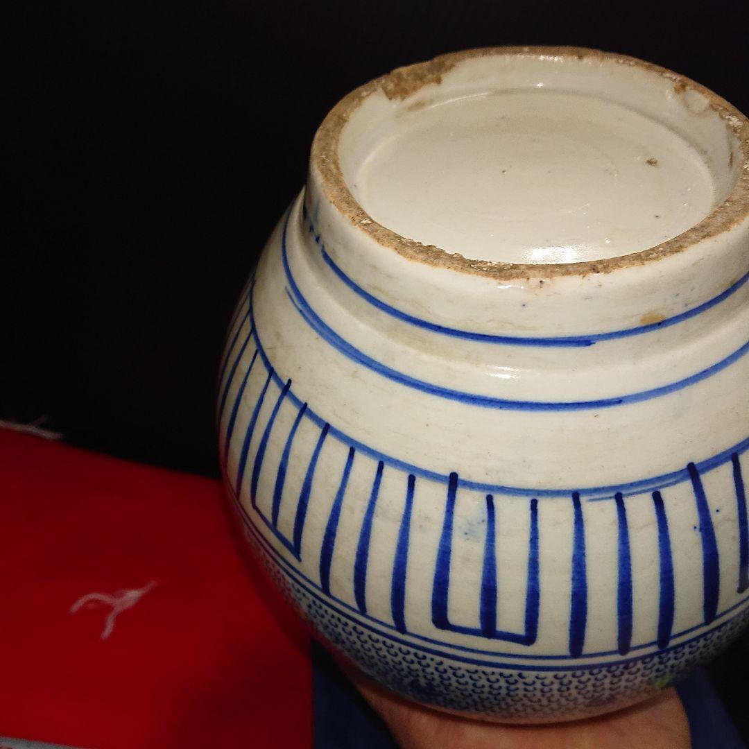 古伊万里、微塵唐草、徳利