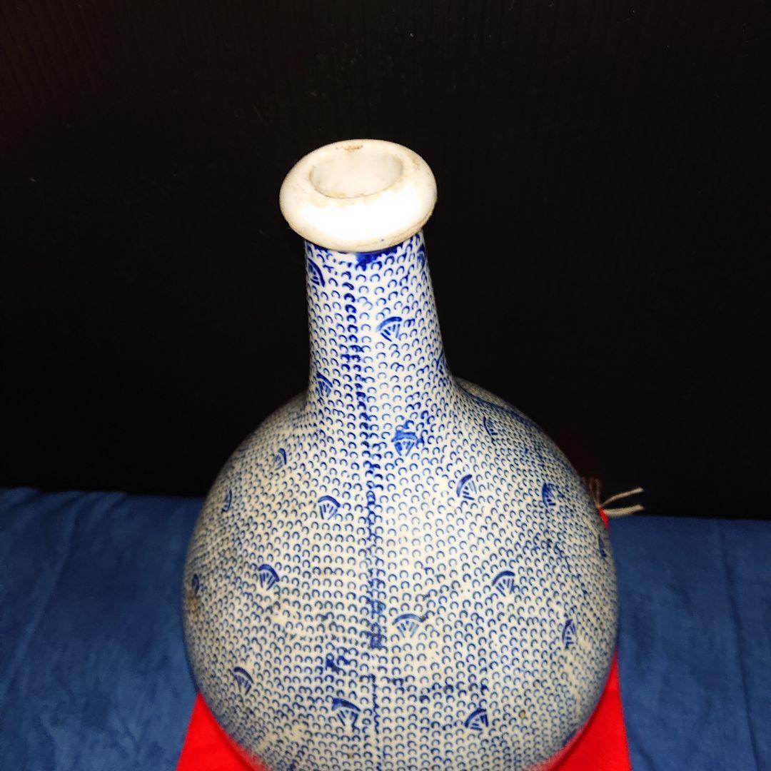 古伊万里、微塵唐草、徳利