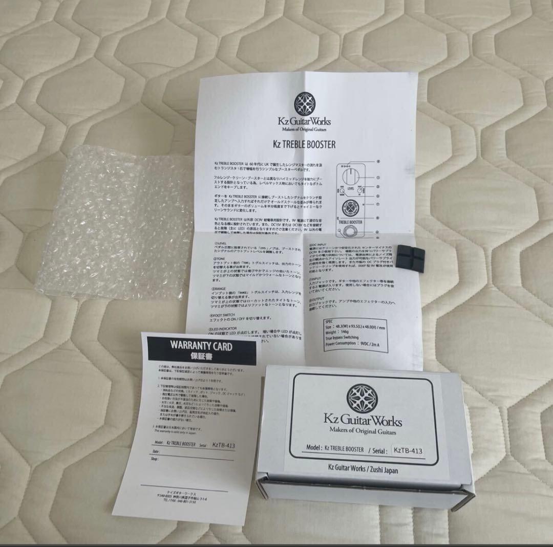 ギター Kz Guitar Works/Kz TREBLE BOOSTER