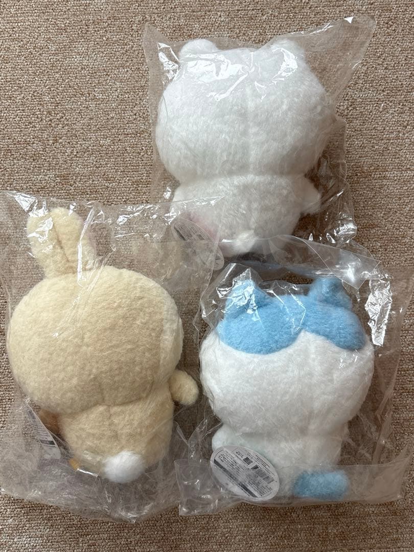 ちいかわ　ほわほわぬいぐるみS ちいかわ　ハチワレ　うさぎ