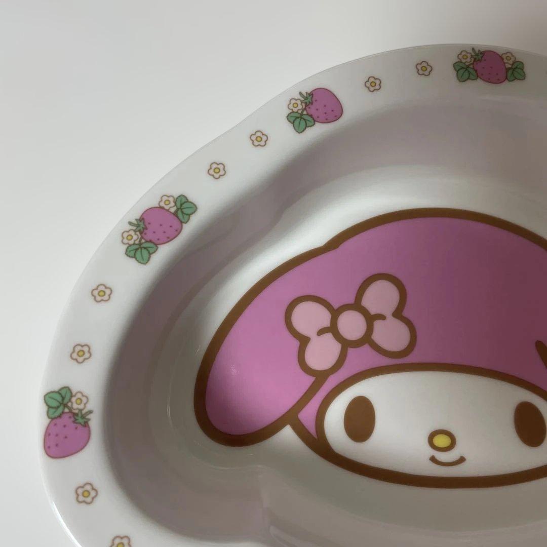 My Melody ストロベリー デザイン 陶器皿