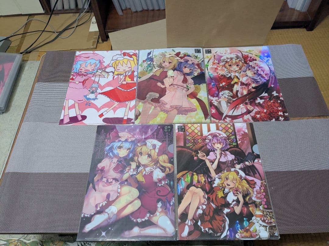 東方project　レミフラ クリアファイル 14枚セット