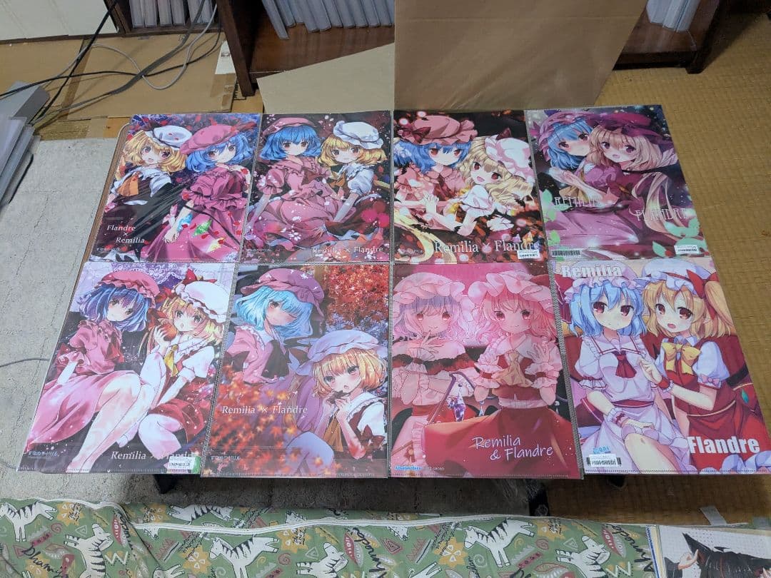 東方project　レミフラ クリアファイル 14枚セット