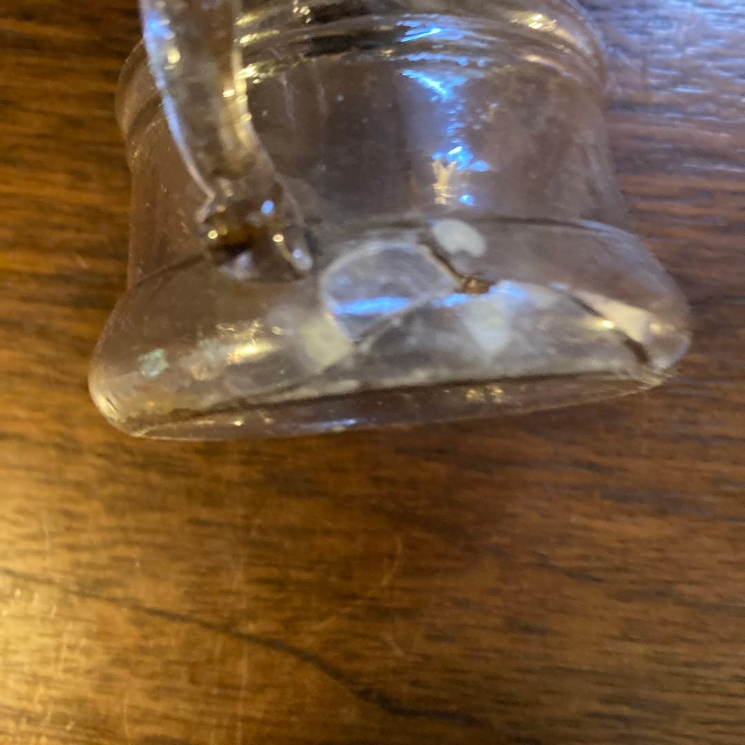 明治期　古い豆ランプ(訳有り)