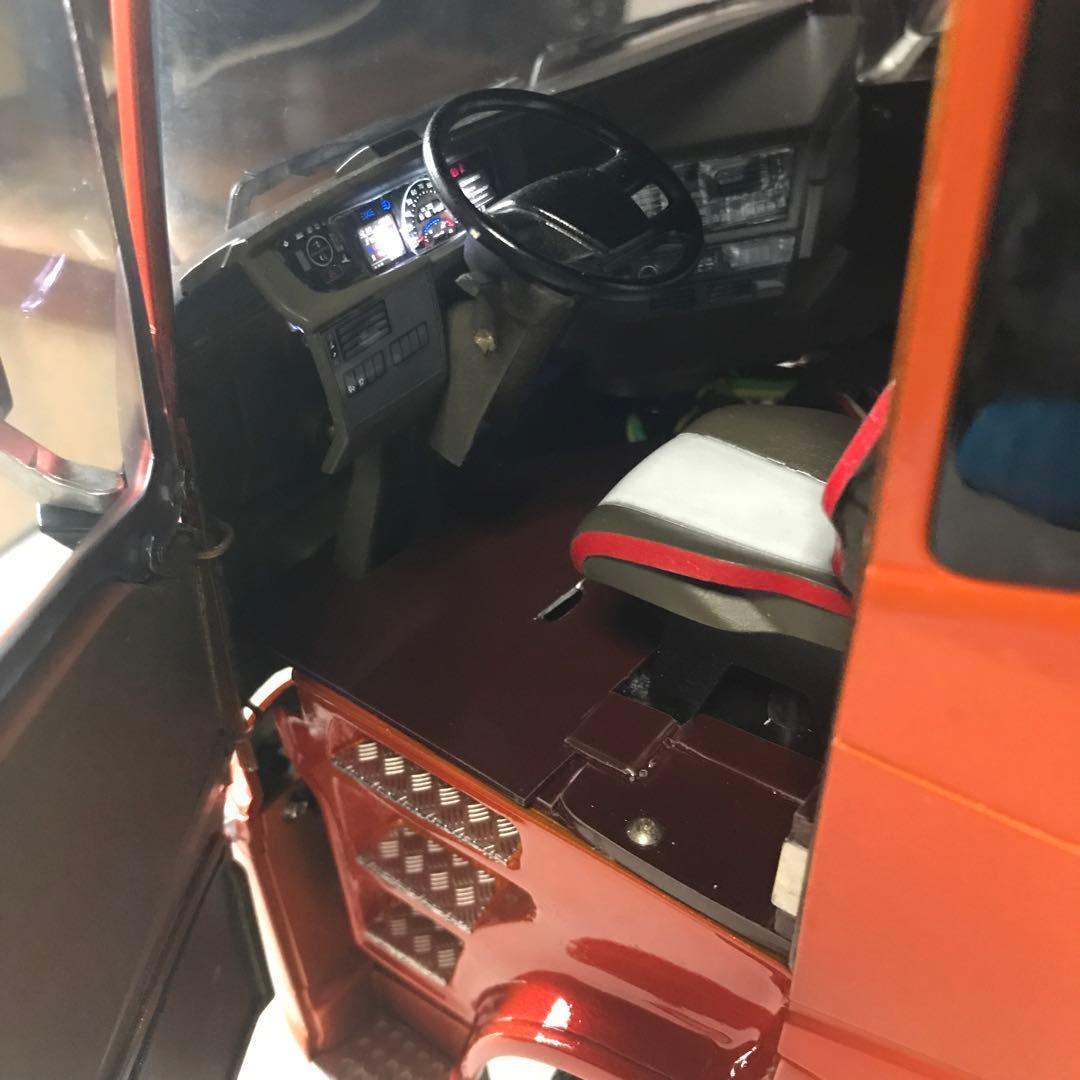 タミヤ1/14ボルボ木材運搬車