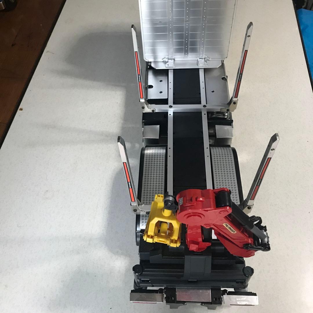 タミヤ1/14ボルボ木材運搬車