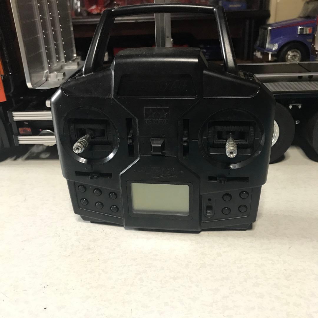 タミヤ1/14ボルボ木材運搬車