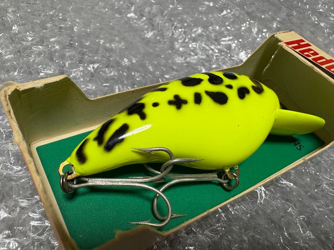 オールドヘドン　ビッグヘッド　CDF 激濃色　良個体　NIB 新品　HEDDON