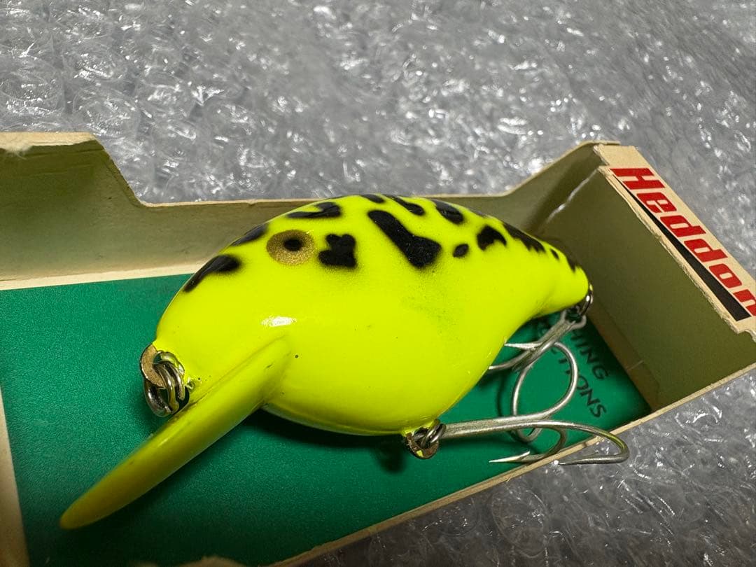 オールドヘドン　ビッグヘッド　CDF 激濃色　良個体　NIB 新品　HEDDON