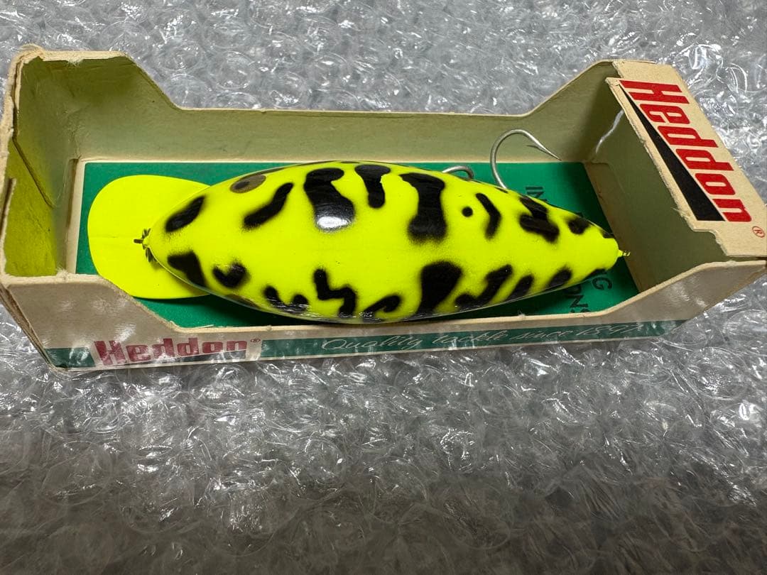 オールドヘドン　ビッグヘッド　CDF 激濃色　良個体　NIB 新品　HEDDON