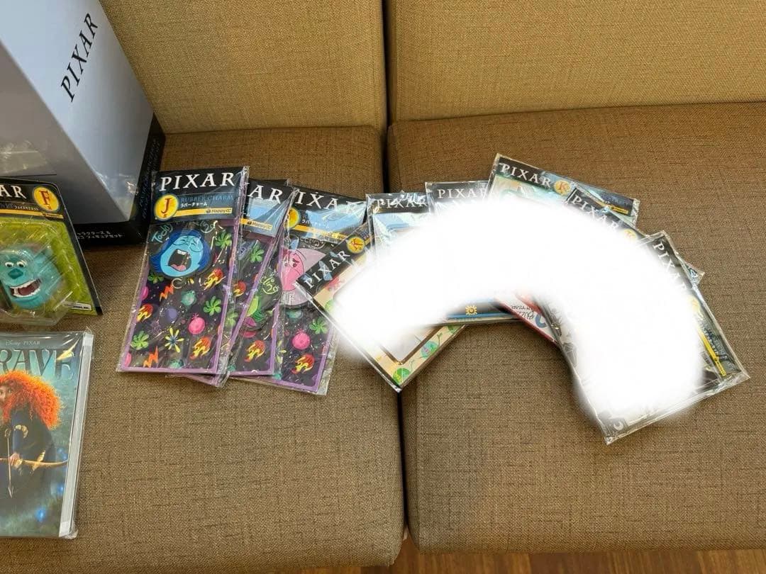 【未開封】ピクサーくじ　A賞　B賞　ラスト賞　ヘッドマグネット　他おまけ