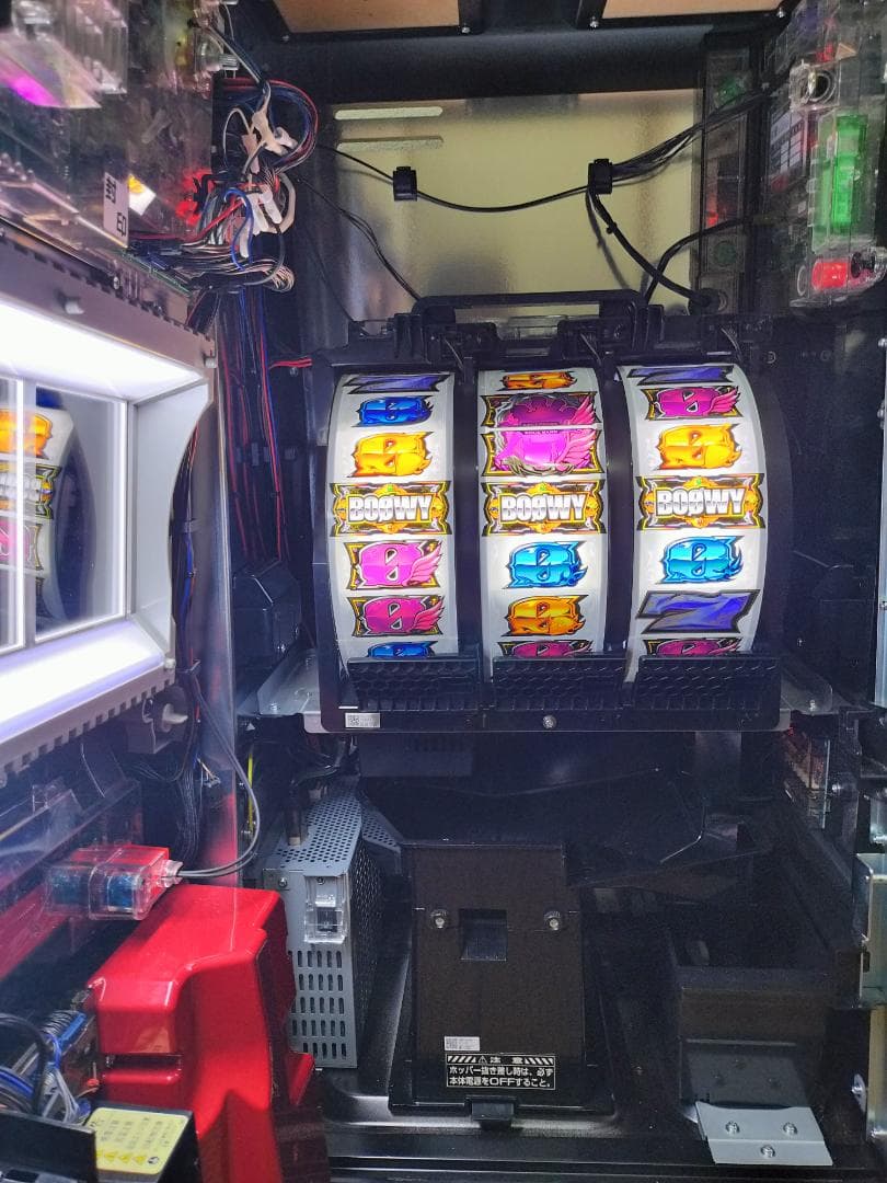 【パチスロ実機】ディ・ライト★パチスロ BOØWY★オートプレイ付不要機付