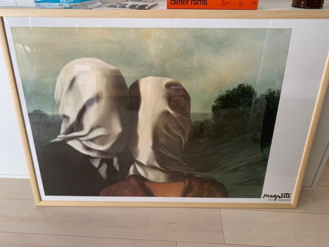 ルネ・マグリット　恋人たち René Magritte ポスター