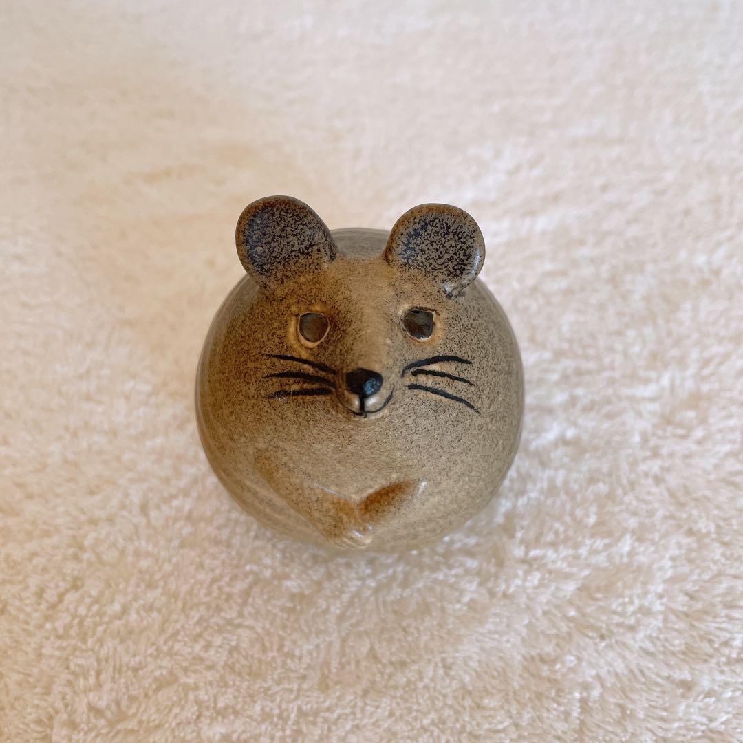 Lisa Larson リサラーソン 3匹のねずみ ネズミ 置物