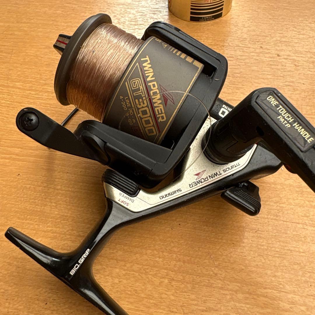 【希少⠀】SHIMANO シマノ TWIN POWER GT3000 レトロ美品
