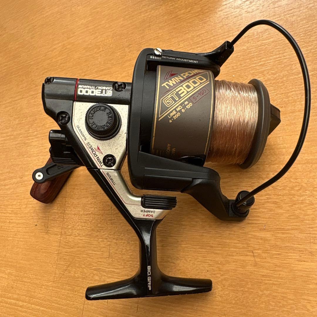 【希少⠀】SHIMANO シマノ TWIN POWER GT3000 レトロ美品