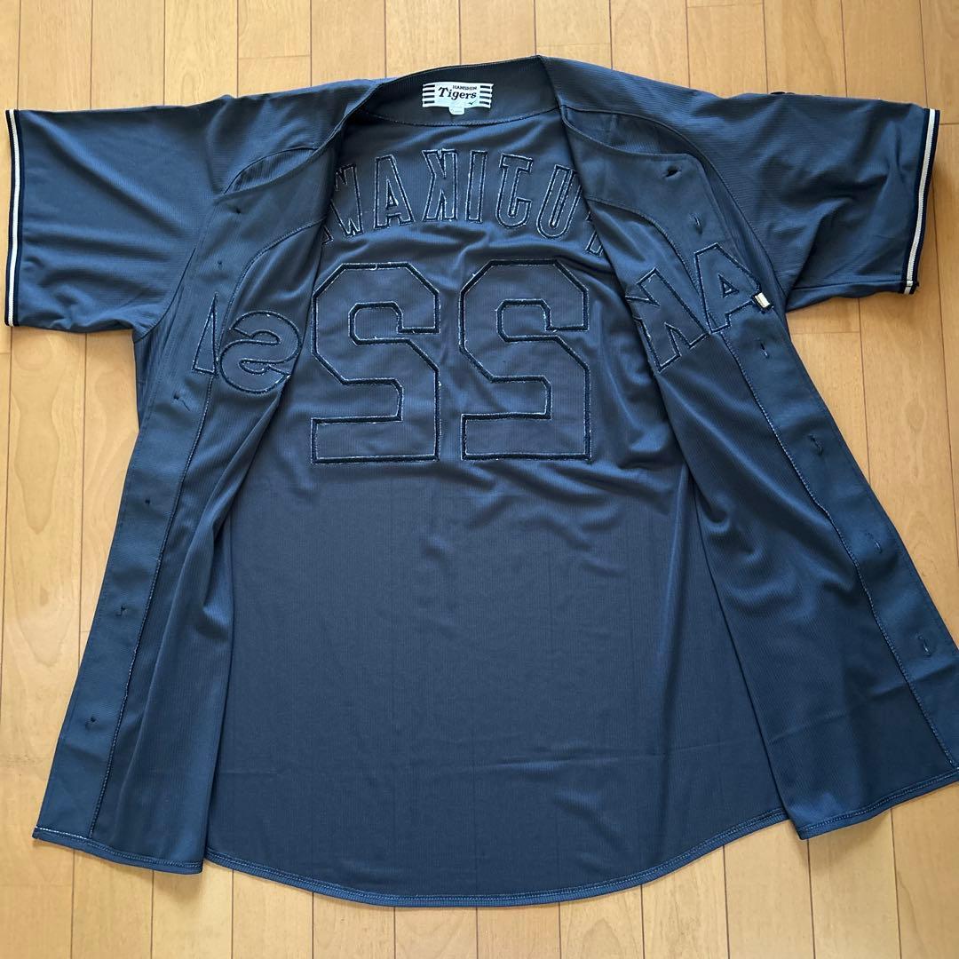 阪神タイガース藤川球児90周年限定モデルブラックダイナマイトレプリカユニフォーム