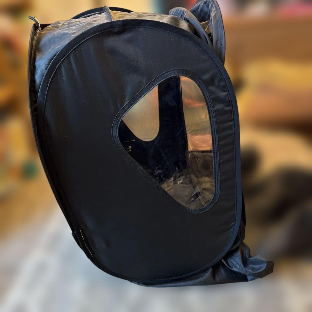 【美品】norokka ノロッカ自転車 子供乗せ レインカバー　後ろ