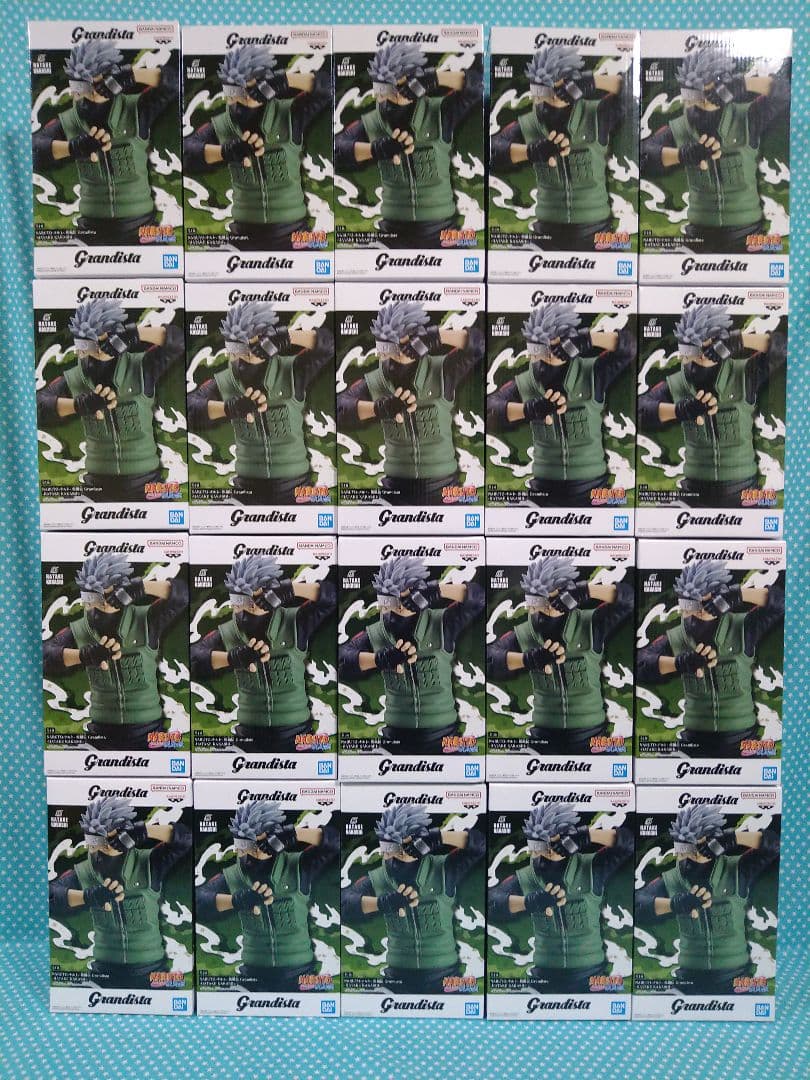 NARUTO Grandista HATAKE KAKASHI フィギュア２０個