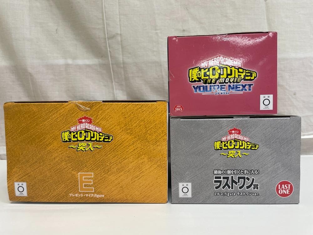 ◆僕のヒーローアカデミア 3体 セットフィギュア　08134